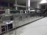 Décongélation séchage cuisson équipement de stérilisation type tunnel four multifonctionnel machine à micro-ondes
