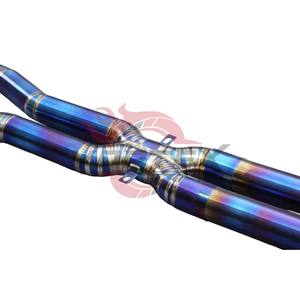 Sistema de Escape Catback de Alto Rendimiento con Soldadura TIG de Aleación de Titanio Grado 5 Vortex para F06 M6 4.4T 2011-2016 Valvetronic Easy - Product Image 2