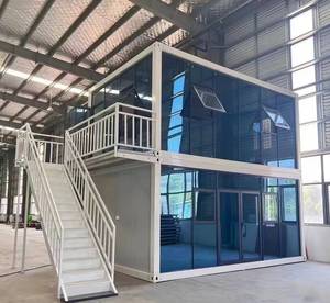 Cabinbird Sang Trọng Tùy Chỉnh Xách Tay Nhỏ Nhà 20ft 40ft Modular Có Thể Tháo Rời Container Thép Nhà Di Động Đúc Sẵn Khách Sạn - Product Image 4