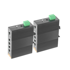 Commutateur Ethernet industriel Guangte 5 ports Gigabit, non géré, sécurisé, pour montage sur rail DIN, 10/100/1000M - Product Image 3