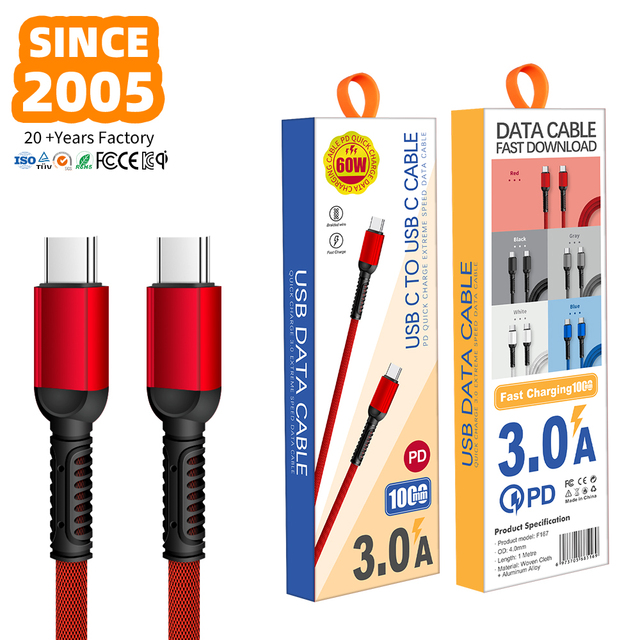 Bulk Multi-Port Fast Charging Type-C Cable - Works with Type-C/For Iphone/Micro Devices, Adapter-Compatible Quick Charge