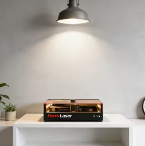 Nouveau graveur et découpeur infrarouge à double laser 20W avec Wi-Fi, pour pierre, caoutchouc, contreplaqué, MDF, bois, métal, cuir, verre, acrylique - Product Image 5