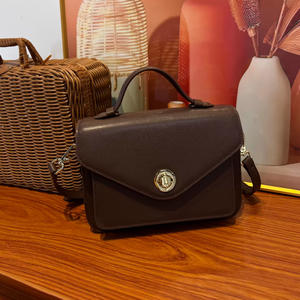 new fashionable women's shoulder <b>bag</b> genuine <b>leather</b> high-end ladies' <b>messenger</b> hand <b>bag</b> commuting <b>bag</b> for women versatile - Product Image 4