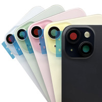 Vente en gros de coques arrière en verre pour iPhone 16, 16 Plus, 16 Pro, 16 Pro Max, 17, 17 Pro – Pièces de rechange complètes pour téléphones portables