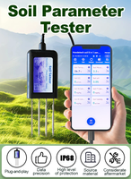 Best-seller Compact 8-en-1 Tout-en-un Analyseur d'éléments nutritifs du sol Détecteur de PH à liaison mobile Capteur NPK Catégorie de produit Testeur de sol