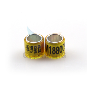 Geshifeng <span class=keywords><strong>Model</strong></span> baru pita kaki merpati cincin merpati aluminium plastik untuk casing merpati - Product Image 2