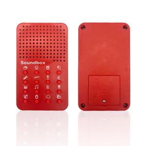 Caja de Sonidos Cuadrada con 16 Efectos de Sonido para Bromas de Halloween, Cambiador de Voz Fácil de Presionar con Modos de Sonido de Risa y Divertidos - Product Image 2