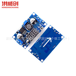 ฮงเว่ยชวง Lm2596 โมดูลควบคุมแรงดันไฟฟ้าแบบสเต็ปดาวน์พร้อมจอแสดงผลดิจิตอล 6.3V 50V แหล่งจ่ายไฟแบบปรับได้ - Product Image 4