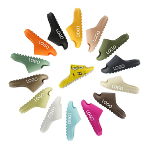 Chaussons de plage, de piscine et d'intérieur pour hommes, légers, antidérapants, en maille respirante, avec coussinets en mousse EVA à mémoire de forme, à bout ouvert, avec logo personnalisé L&J - Product Image 5