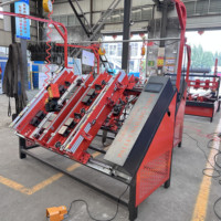 Palette en bois automatique de vente chaude faisant la machine Europe Stringer Pallet Nailing Machine pour des fermes à prix concurrentiel