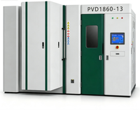AsiaLink Machine de revêtement PVD sous vide, unité de dépôt physique par évaporation pour acier inoxydable, quincaillerie, vaisselle, taille de chambre personnalisée