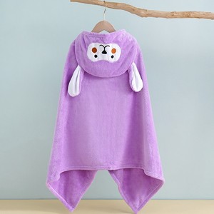 Poncho de Toalla con Capucha Súper Suave para Niños Pequeños, Niños, Recién Nacidos y Bebés, Albornoz y Toalla de Baño - Product Image 2