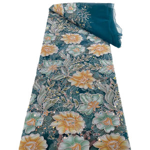 Высококачественное свадебное платье NI.AI для вечеринок в Дубае, кружевное платье для невесты, новая модная нигерийская традиционная одежда, кружево для свадьбы - Product Image 6