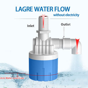 1/2 "วาล์วควบคุมระดับน้ำอัตโนมัติบอลวาล์วติดตั้งในถังเก็บน้ำและหอคอยที่มีคุณสมบัติครบถ้วน - Product Image 4