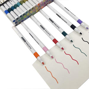 Marqueur de peinture acrylique permanente de qualité supérieure, personnalisable OEM, pour le graffiti artistique DIY sur roche, tasse, céramique, verre, bois, tissu - Product Image 1