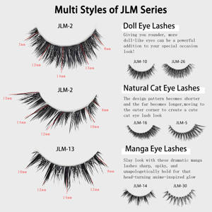 New Product Self Adhesive Eyelashes <b>Cluster</b> Pre Bond Technology Press on <b>Lashes</b> No Glue Needed Glueless <b>Lashes</b> - Product Image 5