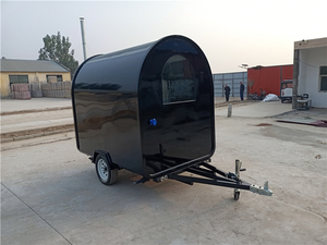 Coffee Rolling Umbrella Tent Large Food Cart - Product Image 6