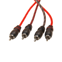 Câble de connecteur de haut-parleur haute performance 2R-2R voiture Audio 3.5 prise mâle à mâle câble RCA