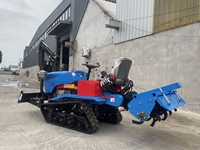 Offre de vente directe usine à prix abordables : Motoculteur rotatif sur chenilles pour terres arides, Tracteur spécialisé pour serres, Tracteur diesel