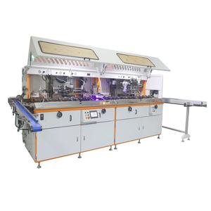 เครื่องพิมพ์สกรีนและปั๊มร้อนขวดแก้วอัตโนมัติคุณภาพสูง ยี่ห้อดังจากจีน ดีไซน์ใหม่ล่าสุด ขายดี - Product Image 6