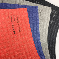 Rouleau de papier artistique en fibre de pâte à papier recyclable, gaufré à motifs multicolores, pour l'emballage, les cartes, la papeterie et la production de cadeaux
