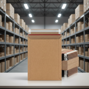 Sobres de Envío de Papel Kraft Resistentes, Impermeables, Ecológicos, Reciclables y Antidesgarro con Solapas Autoadhesivas para Logística - Product Image 1