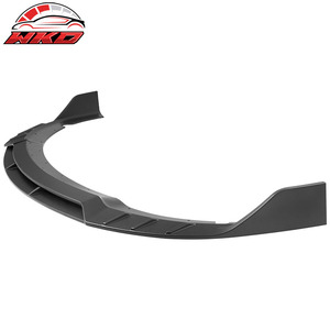 Compatible con Charger SRT 2015-2016 V6 Estilo B, Labio de Parachoques Delantero Negro Mate - Product Image 4