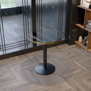 Conjunto de Sillas y Sofá Seccional de Cuero Estilo Retro con Mesa para Muebles de Restaurante Comercial, Cafetería, Bistro, Proyectos Hoteleros - Product Image 2