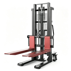 Chariot élévateur manuel d'entrepôt 1 tonne 2 tonnes, transpalette hydraulique réglable, kit CE, neuf et populaire - Product Image 1