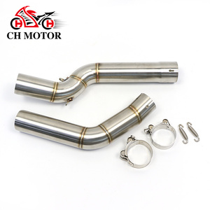 ตรงกลางของท่อไอเสียรถจักรยานยนต์อุปกรณ์เสริมระบบหนีท่อสำหรับฮอนด้า CBR600RR <span class=keywords><strong>CBR</strong></span> 600RR <span class=keywords><strong>600</strong></span> RR 2005 -<span class=keywords><strong>2017</strong></span> 2018 SLIP-ON - Product Image 1