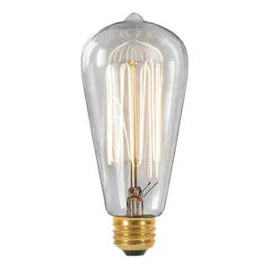 2 Years Warranty High Lumen 800lm 8W Led Edison Bulb E27 360 Degree Beam ST64 Filament Led Bulb