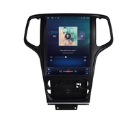 Krando 12.1' Autoradios Android style Tesla pour Jeep Grand Cherokee 2014-2020 CarPlay sans fil Android Auto Wifi BT QLED DSP