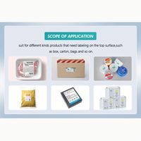 Étiqueteuse automatique pour surfaces planes de bouteilles et couvercles, avec application d'étiquettes adhésives sans séchage, pour bouteilles et canettes, de Guangzhou
