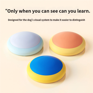 Jouet interactif pour animaux <span class=keywords><strong>de</strong></span> compagnie avec bouton <span class=keywords><strong>de</strong></span> communication, jouet vocal parlant pour <span class=keywords><strong>chien</strong></span>, dispositif d'entraînement avec cloche, boîte à pression pour enregistrement sonore - Product Image 2