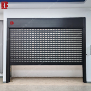 <span class=keywords><strong>Porte</strong></span> enroulable <span class=keywords><strong>de</strong></span> luxe Bolang en aluminium avec moustiquaire dissimulée en acier inoxydable 304, ventilée, respirante et antivol pour <span class=keywords><strong>garage</strong></span>, centre commercial et maison - Product Image 4
