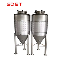 Kit de fermentation de bière à veste conique 100L SUS304 à vendre