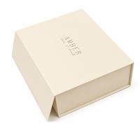 Boîte cadeau pliable personnalisée avec fermeture magnétique, emballage en papier, boîte en carton imprimé pour la vente au détail et les cadeaux