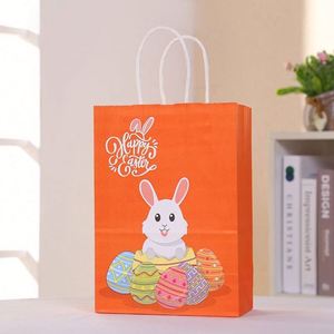 Bolsas de Papel Kraft Personalizadas, Ecológicas, de Lujo, Portátiles, para Compras y Regalos, con Impresión de Logotipo Colorido para Joyeros - Product Image 5
