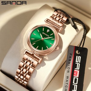 Montre à quartz vintage Sanda 1124 pour femme, avec échelle minimaliste, étanche, légère, de luxe, pour femmes d'affaires - Product Image 2