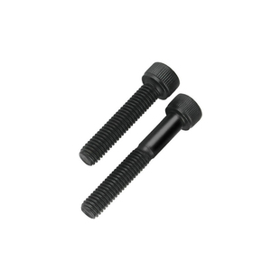Metric Black Steel <b>Screw</b> 10mm Cap Diameter Coarse Thread Class 8.8 Round Head - Product Image 5