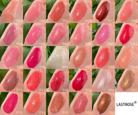 Ensemble de crayons à lèvres crémeux et de gloss à lèvres vegan en gros, marque privée, 2 en 1, rouge à lèvres liquide, gloss à lèvres brillant longue durée, kit de gloss à lèvres