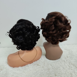 28$ Promotion 5x5 Glueless SDD Loose Wave <b>Wigs</b> Vietnamese Raw Virgin Hair Bouncy <b>Wigs</b> Full and Heavy Good Quality Black, 1BT4 - Product Image 5