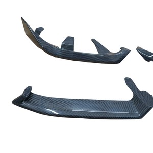 Labbro Anteriore in Fibra di Carbonio Stile MP per BMW <span class=keywords><strong>Serie</strong></span> 5 G60 G68, Labbro Paraurti Anteriore 2024+ - Product Image 5