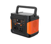 Nouvelle station d'alimentation portable haute capacité 300Wh 2023 avec double prise USB, charge rapide multifonctionnelle pour utilisation en extérieur