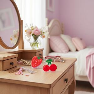 Pinza para el pelo Angelina Strawberry Cherry de 5.5 cm, accesorios para el cabello para mujeres y niñas - Product Image 5