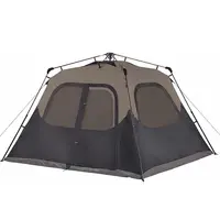 1-2 /3-4 व्यक्ति खेल आउटडोर निविड़ अंधकार लंबी पैदल यात्रा समुद्र तट तह स्वत: पॉप अप चंदवा तम्बू glamping डेरा डाले हुए तम्बू