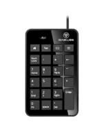 RAIKU K-601 Mini USB Wired Number Pad 23 Keys Plug and Play Numeric Keypad for Desktop Notebook
