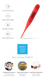 Loại mới bán trong suốt chuyên nghiệp không thấm nước hộ gia đình sử dụng bút loại nhiệt kế kỹ thuật số đầy màu sắc - Product Image 5