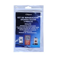 Kit de réparation pour chauffe-eau à gaz avec micro-interrupteur 3 fils, stabilisateur de débit, raccord à sertir M12, membranes diaphragmatiques et plaque de pression