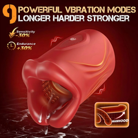 Coupelle de masturbation électrique vibrante pour homme avec contrôle par application, extenseur pénien et simulateur de masturbation masculine